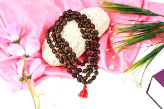 Lotus seed mala-108+1 Beads